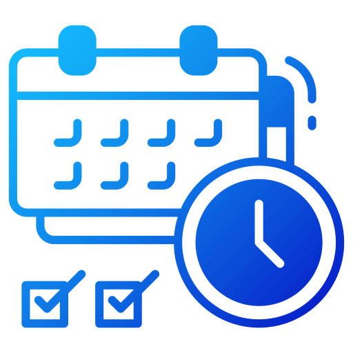 Calendar icon representing appointment scheduling